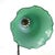 Vintage Art Deco Floor Lamp With Green Glass Tulip Shade For Sale In Cincinnati - Image 6 of 15