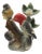 Vintage Enesco Japan Woodpecker Bird Family Figurine Mid Century Import Label For Sale