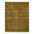 Shabby Chic No Pile Persian Rust/Blue Wool Rug - 9'9'' X 12'8'' For Sale