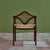 Brown Studio Craft Walnut Armchair With Cane For Sale - Image 8 of 12