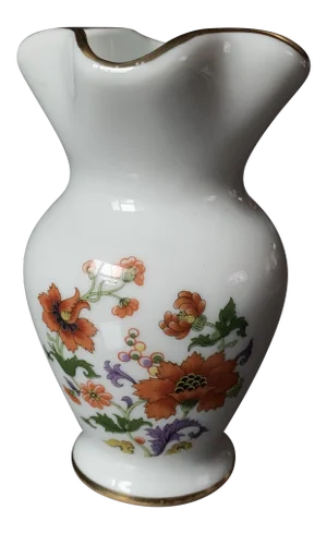 Vintage Limoges France Flower Design Bud Vase