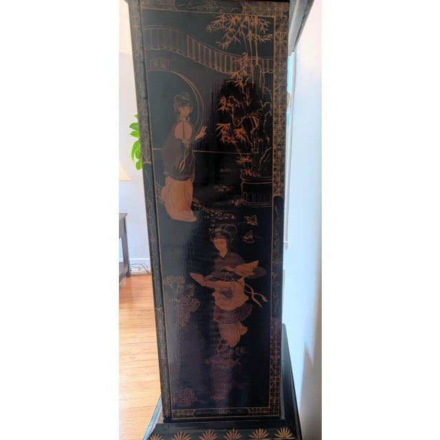 Mid 20th Century Chinese Grandfather Clock For Sale - Image 9 of 10