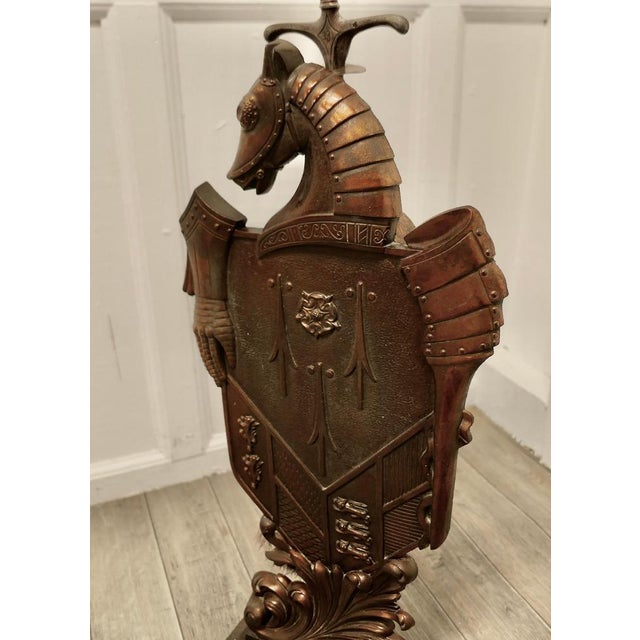 Iron Knight and Horse Armoured Companion Set, Set of 4 For Sale - Image 6 of 12