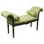 This exquisite vintage window seat showcases a striking neoclassical silhouette enhanced by a refined, gilt-painted...