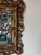1960s Italian Hollywood Regency Gilt Carved Wood Wall Mirror For Sale - Image 4 of 12