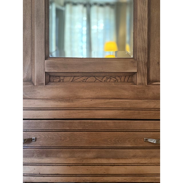 Art Deco Parisian Wardrobe, 1920s For Sale - Image 14 of 18