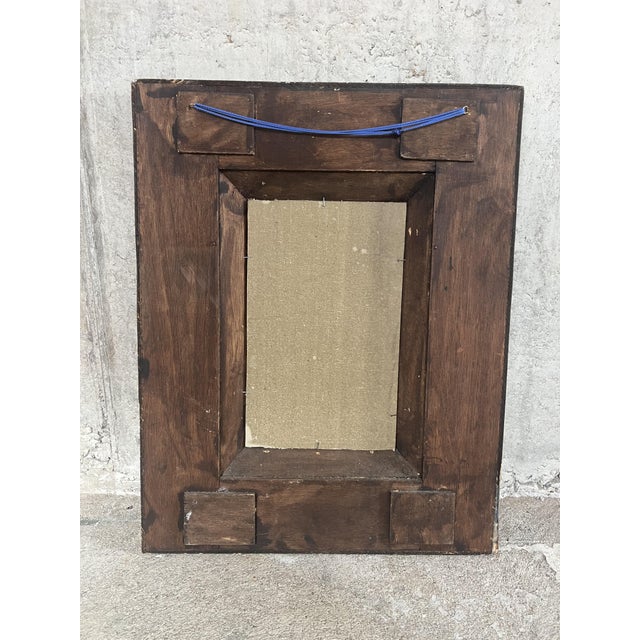 Handpainted Italian Mirror, 1920s For Sale - Image 8 of 9