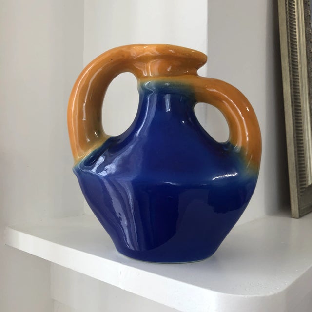 Vintage Late 20th Century Decorative Amphora Vase For Sale - Image 12 of 12