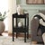 Elevate your space with the Darlyn One Drawer Accent Table in a serene matt black color. This versatile piece features a...
