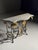 Wrought Iron and Marble Console Table, 1950s For Sale - Image 11 of 18