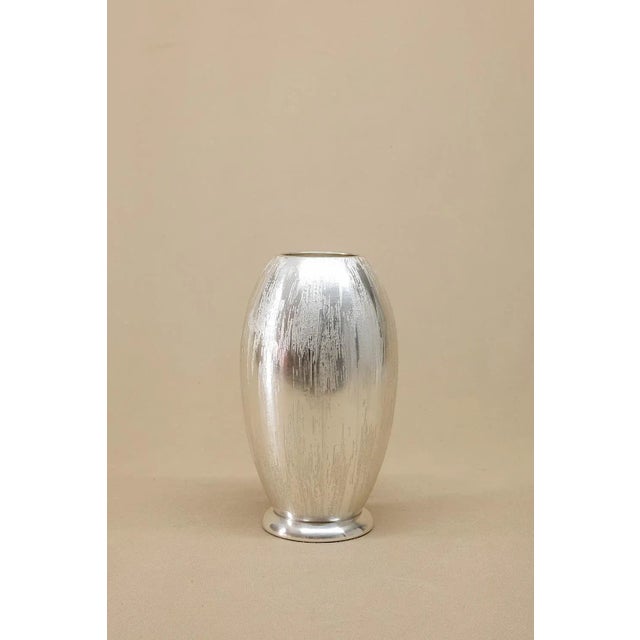 Silver-Plated Ikora Vase from WMF, 1960s For Sale - Image 12 of 12