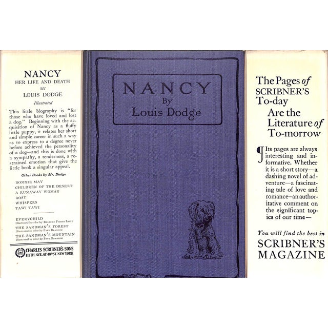 Traditional "Nancy: Her Life and Death" 1921 Dodge, Louis For Sale - Image 3 of 7