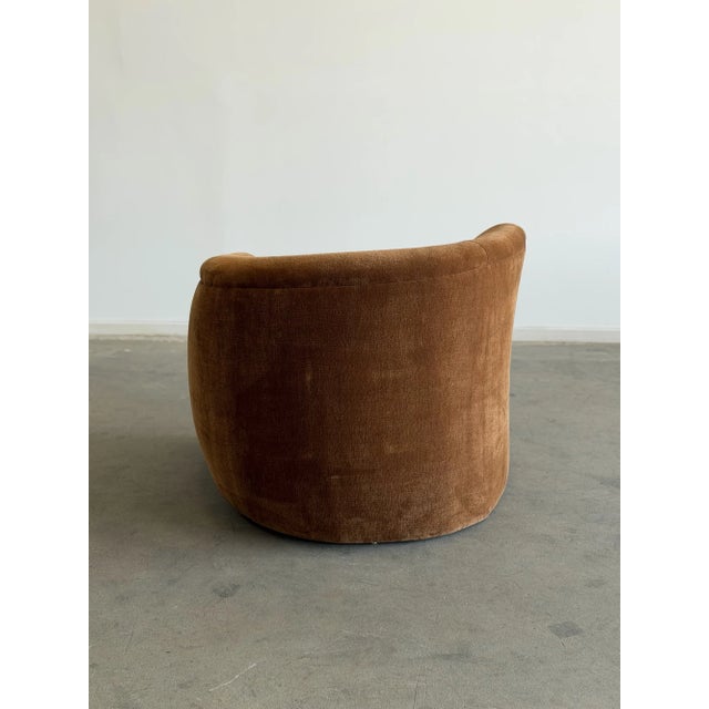 1990s Kagan Style Sculptural Lounge Chair For Sale - Image 5 of 9