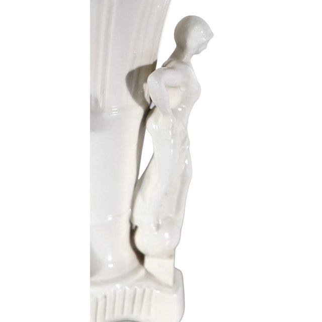 Vintage Art Deco Ceramic Flapper Girl Flower Vase Made in Japan C 1920/ ...