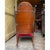 Mid 19th Century Mid 19th Century Victorian Aesthetic Movement Rocking Chair With Embossed Leather Back and Satyr Finials For Sale - Image 5 of 17
