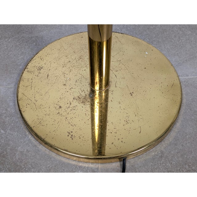 Fan Palm Bronze and Brass Floor Lamp from Valenti, 1970s For Sale - Image 16 of 17