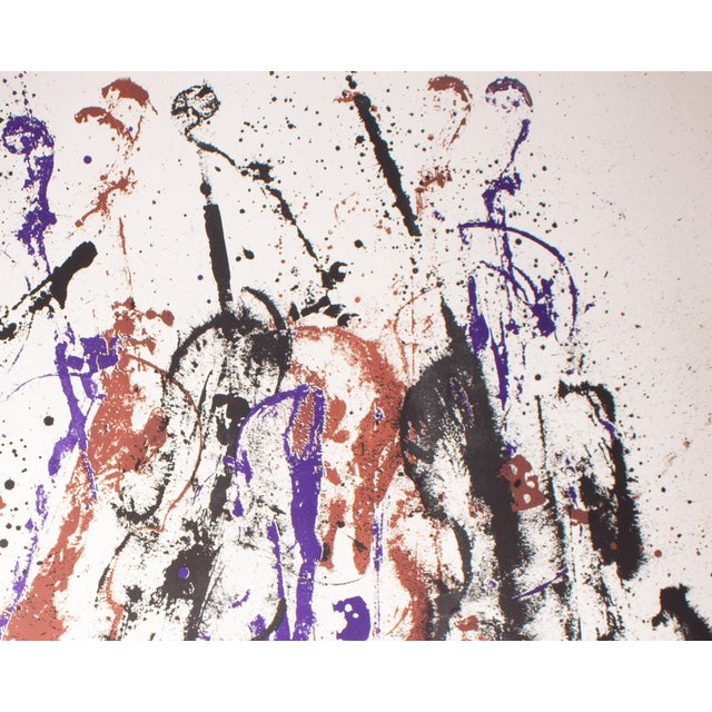 Brown 1976 “Romantic Suite” Lithograph by Arman For Sale - Image 8 of 8