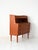 Scandinavian Teak Secretaire with Carved Handles, 1960s For Sale - Image 3 of 10