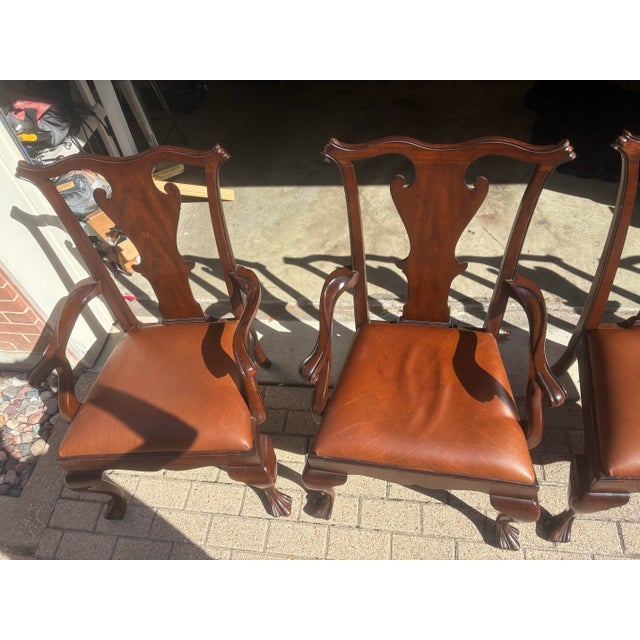 Set of 6 Henredon Ralph Lauren Dining Chairs For Sale - Image 9 of 12