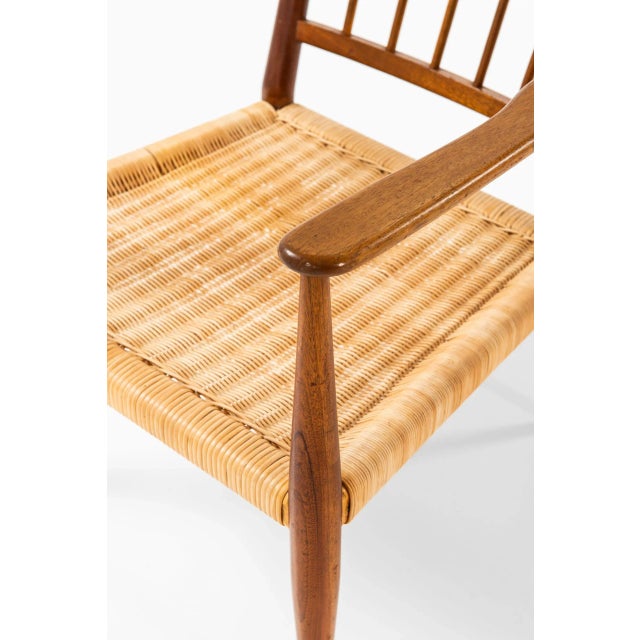 Josef Frank Easy Chair Model 508 by Josef Frank for Svenskt Tenn, Sweden For Sale - Image 4 of 11