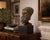 Early 19th Century 19th Century Grand Tour Patinated Bronze Head of a Classical Bearded Deity, Poseidon For Sale - Image 5 of 10
