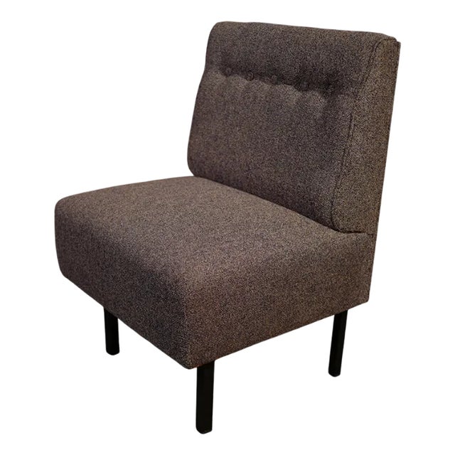 Parisian Blue Fireside Chair For Sale