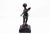 Art Nouveau Bronze Statuette by Eduardo Rossi, 1950 For Sale - Image 3 of 13