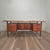 Mid-Century Modern Attributed Kai Kristiansen Model 58 Danish Modern Floating Executive Desk 70" For Sale - Image 3 of 18