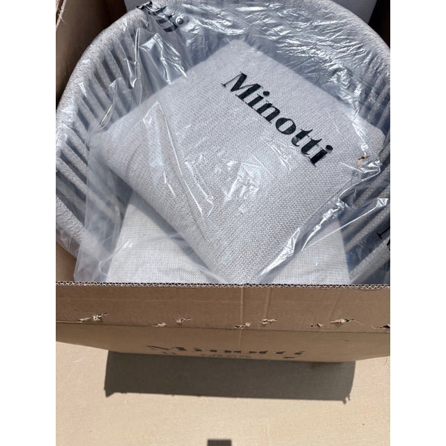 Minotti Sunray Outdoor Armchair For Sale - Image 9 of 11