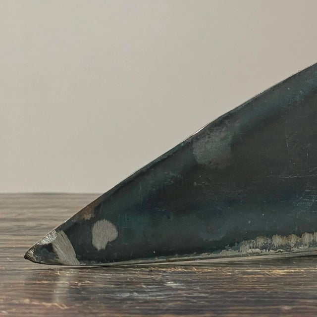 Vintage Outsider Rough Cut Metal Brutalist Llama Sculpture (In the Manner of Silas Seandel) For Sale In Philadelphia - Image 6 of 7