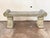 Large English Garden Stone Bench Seat in the Classical Style For Sale - Image 16 of 17