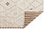 Contemporary 8x10 Modern Moroccan Tribal Wool Rug – Minimalist Cream & Earth Tone Geometric For Sale - Image 3 of 10