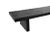 Suar Wood Sofa Table Burnt Finish Modern Organic For Sale - Image 10 of 13