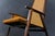 Wood Vintage Yellow Rocking Chair For Sale - Image 7 of 16