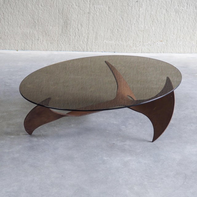 Ronald Schmitt Oval Propeller Coffee Table by Knut Hesterberg for Ronald Schmitt, 1960s For Sale - Image 4 of 15