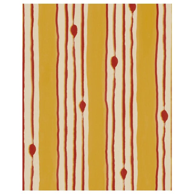 Mind the Gap Minuano Lemon Wallpaper For Sale