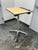 Brown Ergotron Mobile Adjustable Desk For Sale - Image 8 of 12