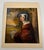 Antique Miniature Portrait Painting of Young Lady in Gilded Ribbon Crest Bow Frame For Sale - Image 11 of 18