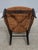 English Victorian Woven Rush Seat Open Armchair For Sale - Image 17 of 18