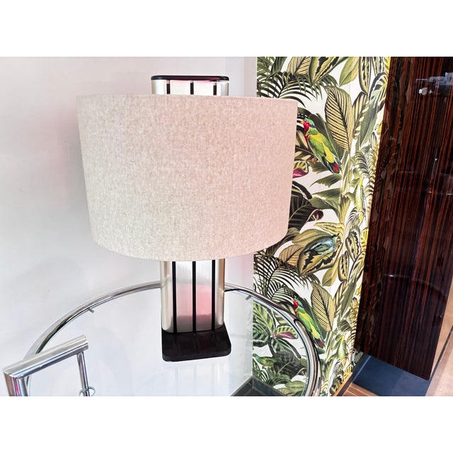 Strigram Lamp by Jean Pierre Vitrac for Verre and Lumière, France, 1983 For Sale - Image 9 of 9