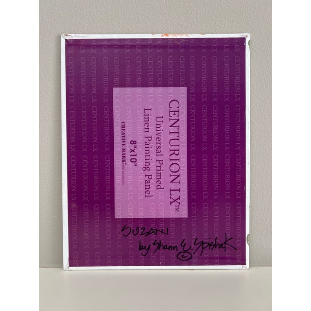 "Suzani" Original Colorful Painting by Shann Spishak For Sale - Image 4 of 6