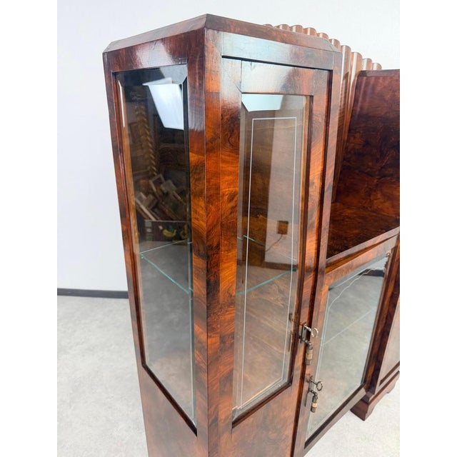 French Art Deco Showcase, 1930s For Sale - Image 11 of 15