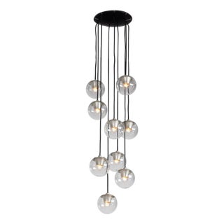 Model 2095/9 Pendant attributed to Gino Sarfatti for Arteluce, Italy, 1958 For Sale