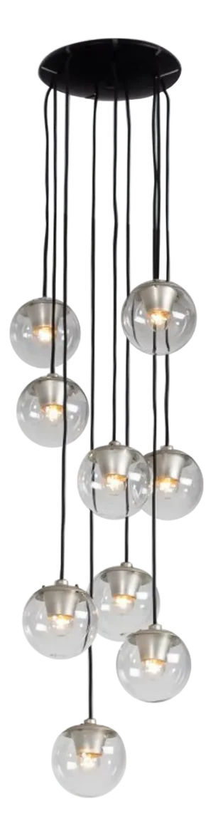 Model 2095/9 Pendant attributed to Gino Sarfatti for Arteluce, Italy, 1958