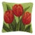 Tulip Hook Pillow, 10" x 10" For Sale