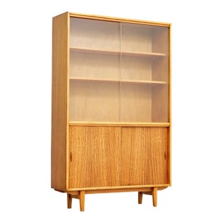 1960s Mid Century China Cabinet by Herbert E. Gibbs For Sale
