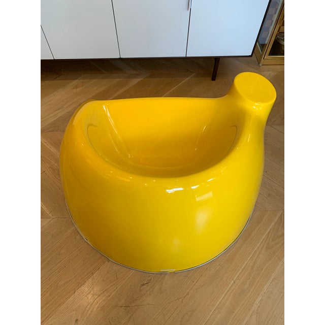 Wendell Castle Yellow “Castle” Chair For Sale In San Francisco - Image 6 of 8