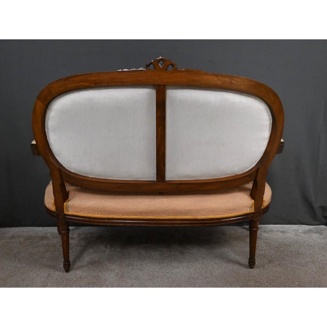 Louis XVI Stained Beechwood Sofa, 1920 For Sale - Image 16 of 18