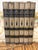 Introduce a layer of calm, structural symmetry to your design vignette with this curated 6-book stack of vintage...