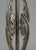 Degue French Art Deco Table Lamp 1930s - Floral Glass & Nickeled Bronze For Sale - Image 6 of 9